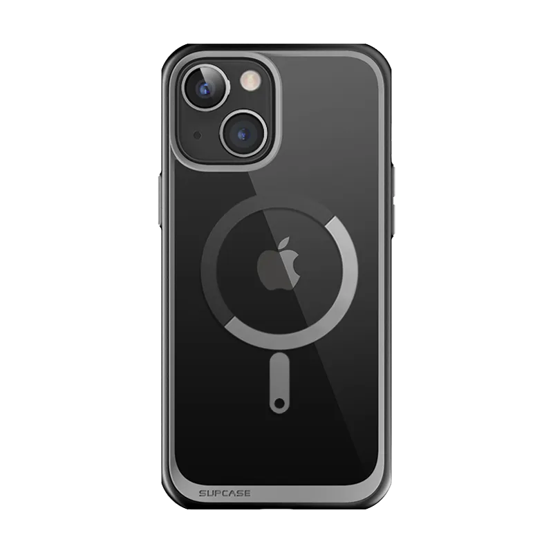 Hot Deal iPhone 14 Plus 6.7 inch Unicorn Beetle MAG Slim Clear MagSafe Case-Black  Limited Availability!