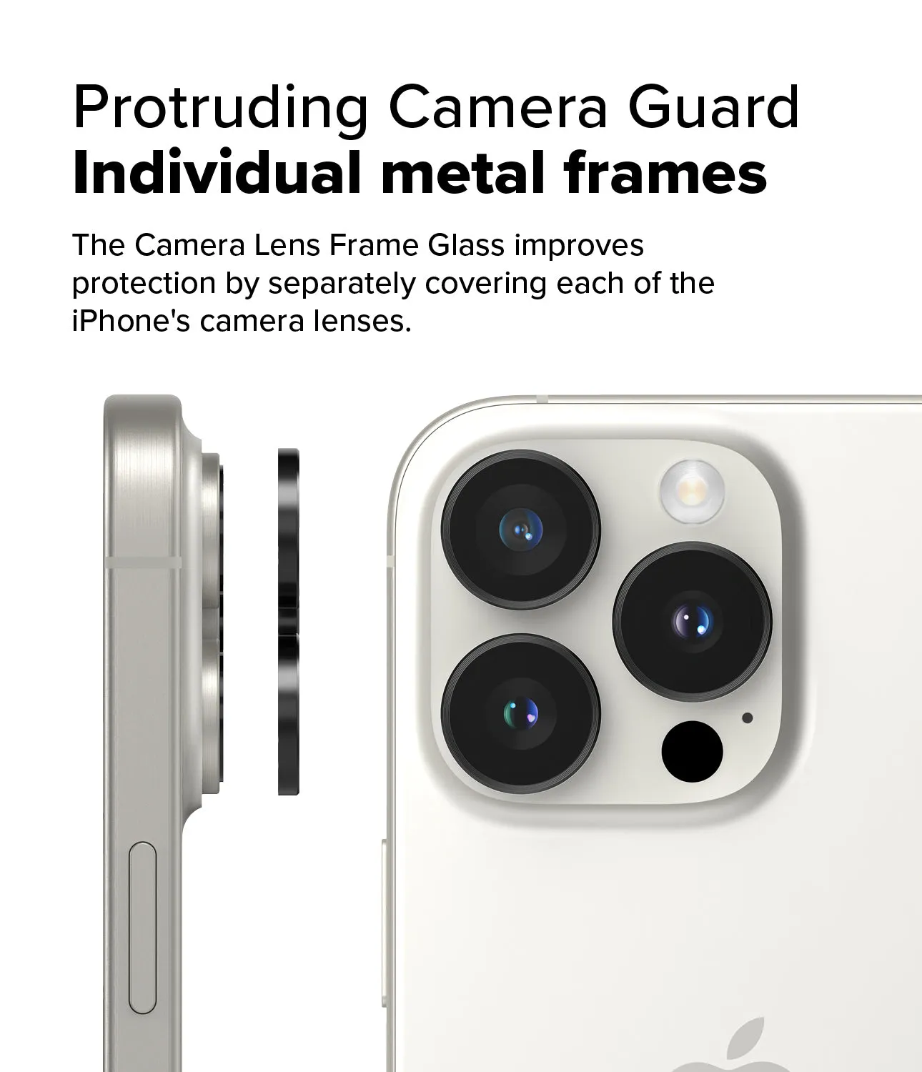 Hot Deal iPhone 16 Pro Max / 16 Pro | Camera Lens Frame Glass  Last Few Pieces!