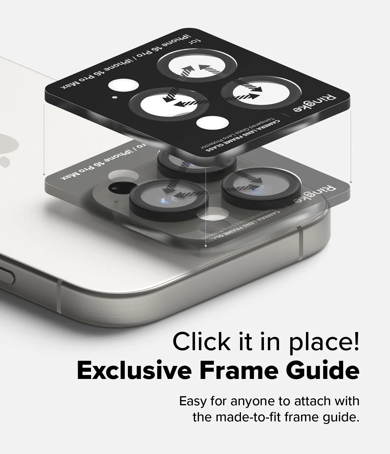 Hot Deal iPhone 16 Pro Max / 16 Pro | Camera Lens Frame Glass  Last Few Pieces!