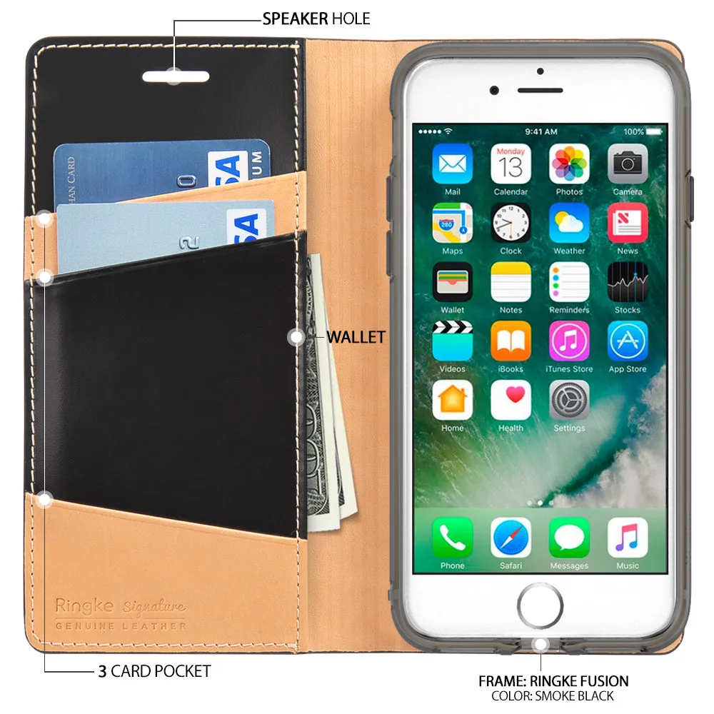 Hot Deal iPhone 7 Plus Case | Signature - Brown  Limited Stock!