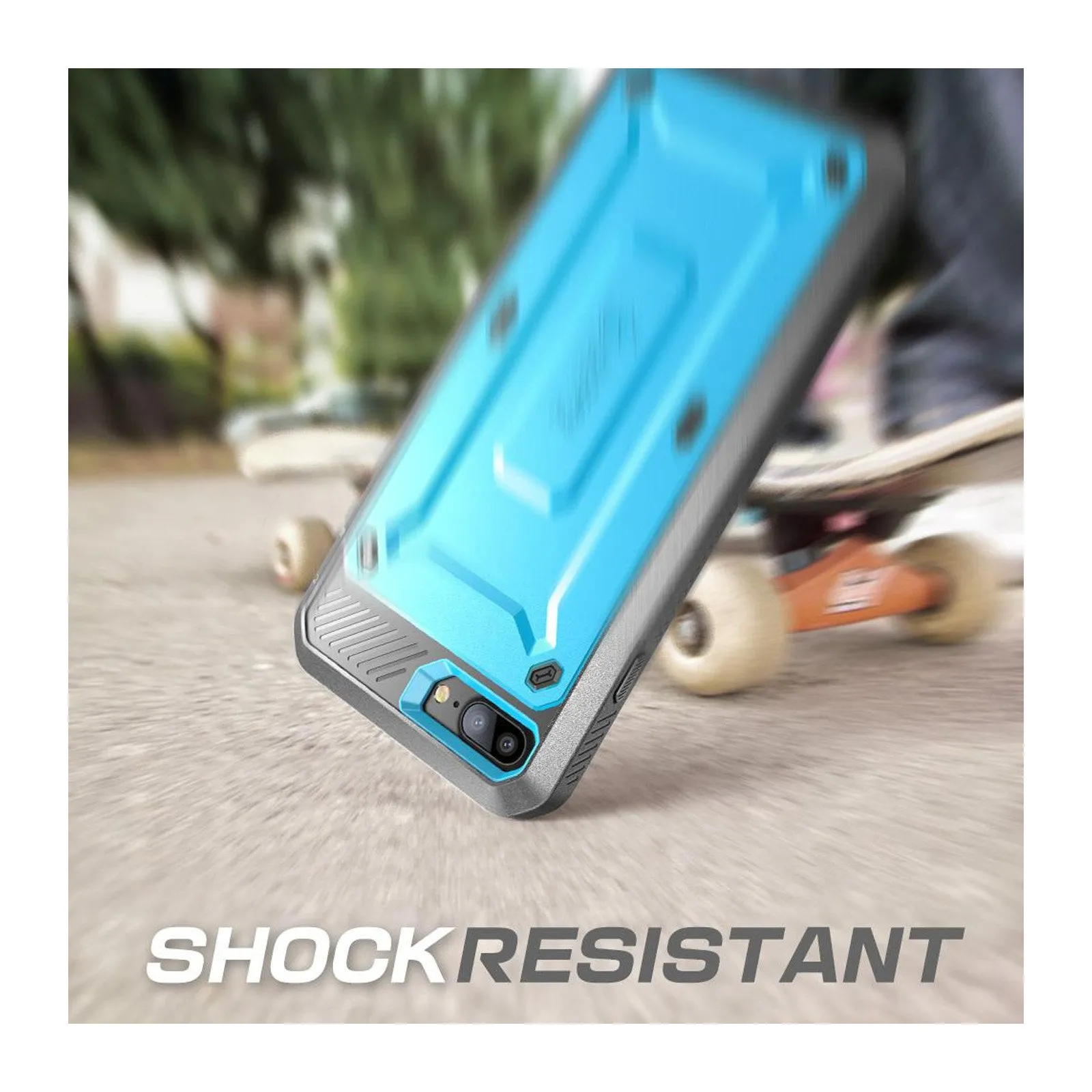 Hot Deal iPhone 7 Unicorn Beetle Pro Holster Case-Blue  Almost Gone!