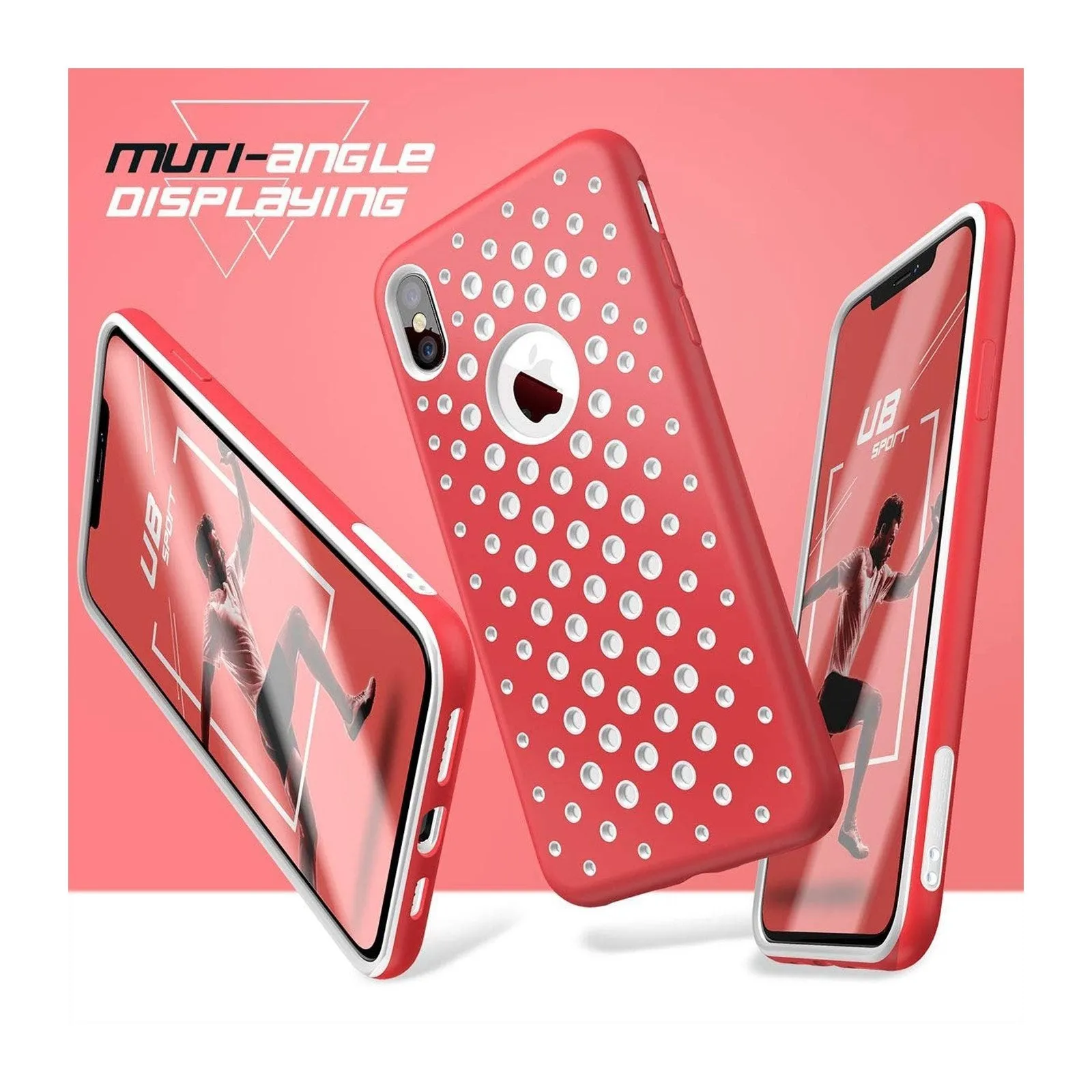 Hot Deal iPhone X / XS Unicorn Beetle Sport Athletic Case-Red  Almost Sold Out!