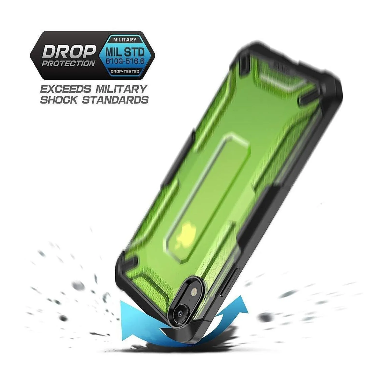Hot Deal iPhone XR Unicorn Beetle Hybrid Bumper Case-Green  Almost Gone!