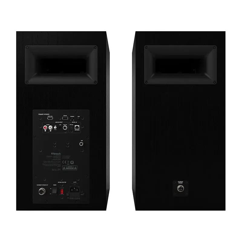Hot Deal Klipsch The Nines Heritage Inspired Powered Speakers (Pair)  Almost Gone!