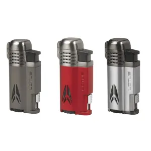 Hot Deal Lotus Lighter Defiant L65 Quad Jet Lighter w/ Cigar Punch  Limited Stock!