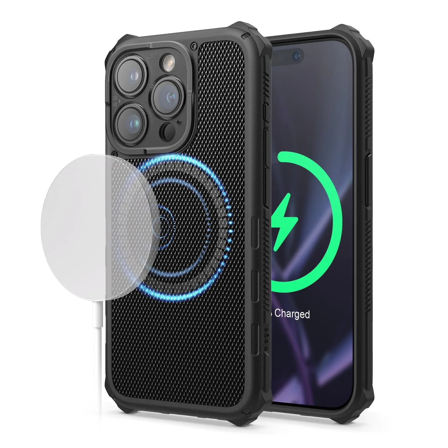 Hot Deal MagSafe Armor Case for iPhone 15 Pro  Last Few Pieces!