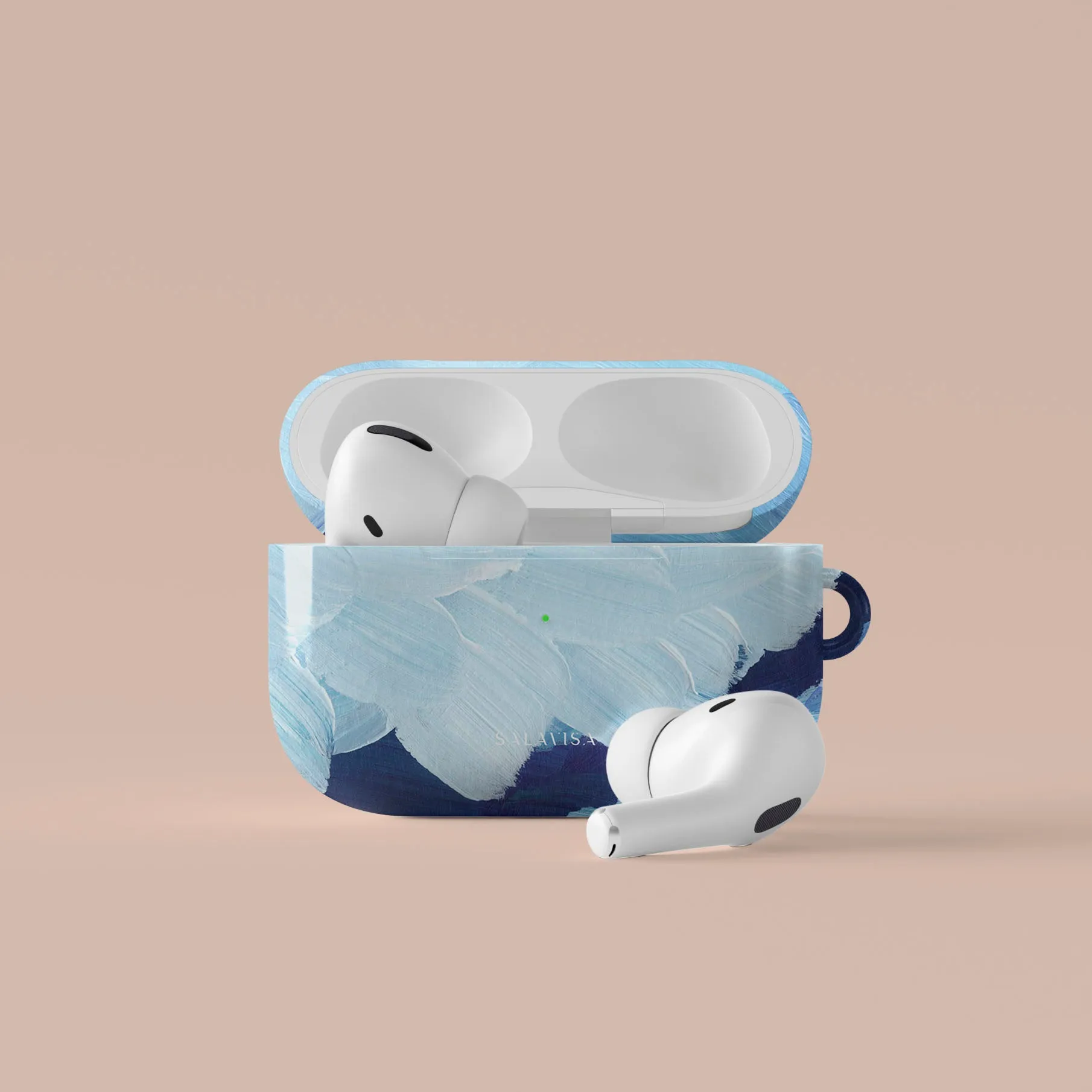 Hot Deal Ocean Blue Paint AirPods Case  Dont Miss Out!