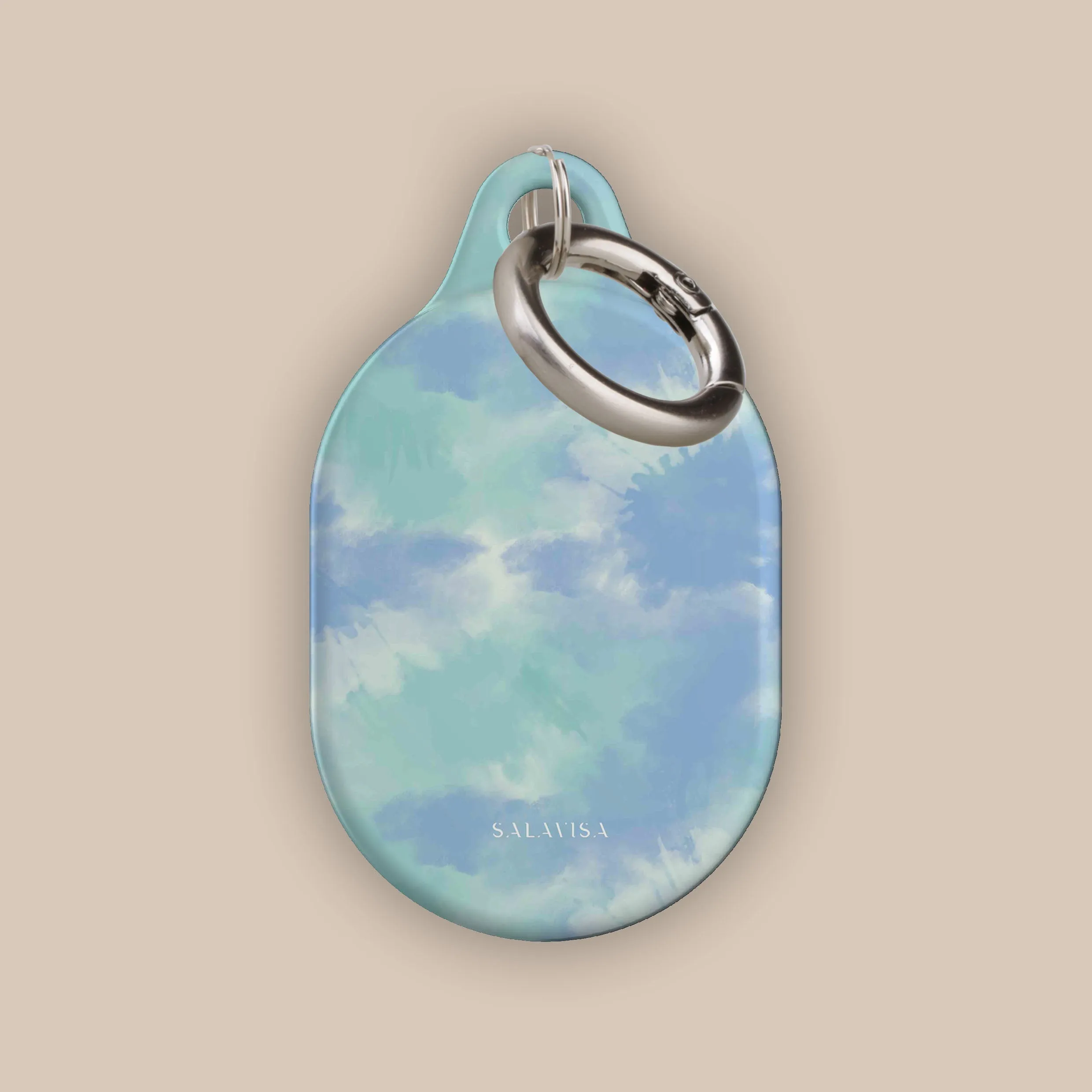 Hot Deal Ocean Green Tie Dye AirTag Holder  Limited Availability!