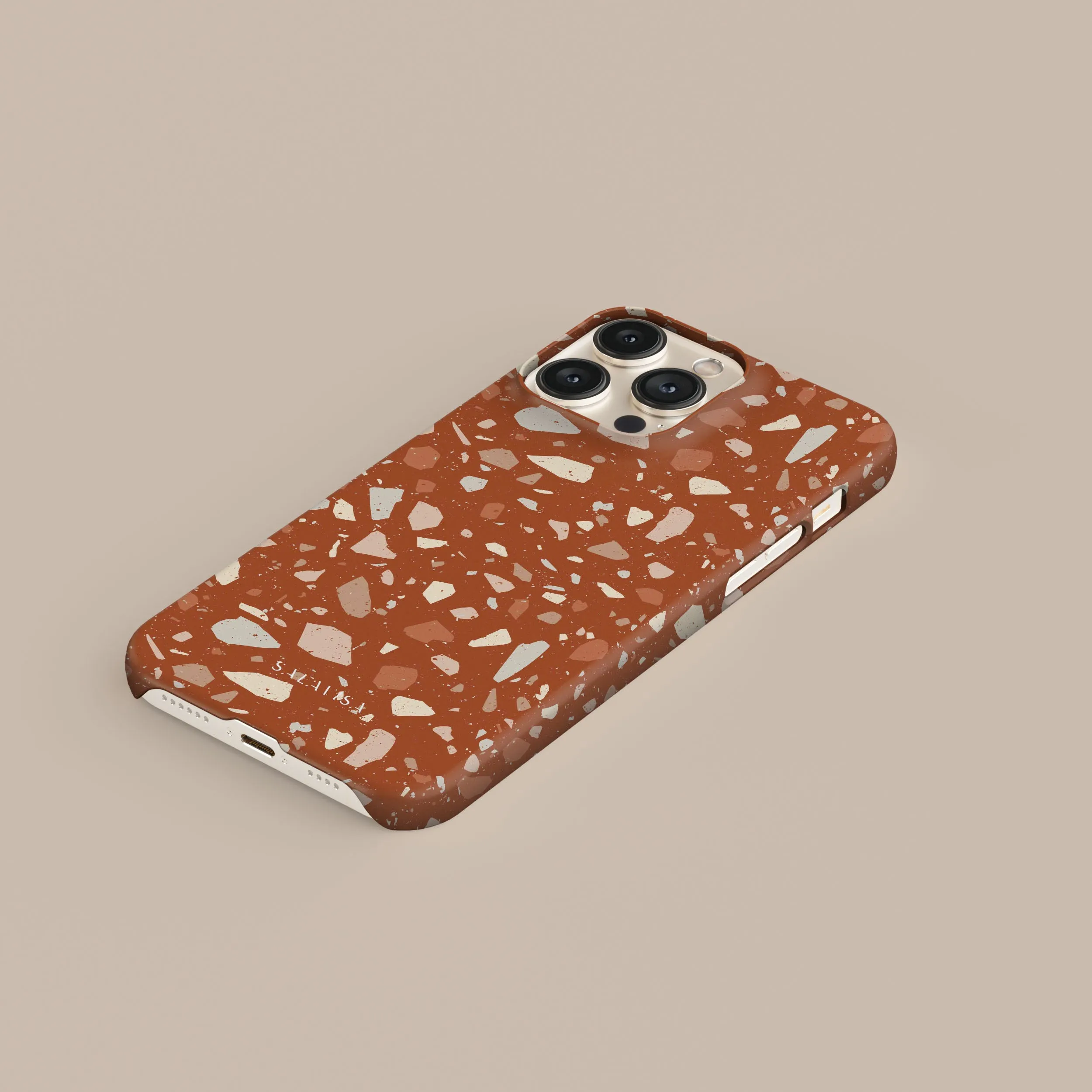 Hot Deal Orange Terrazzo Phone Case  Stylish & Comfortable