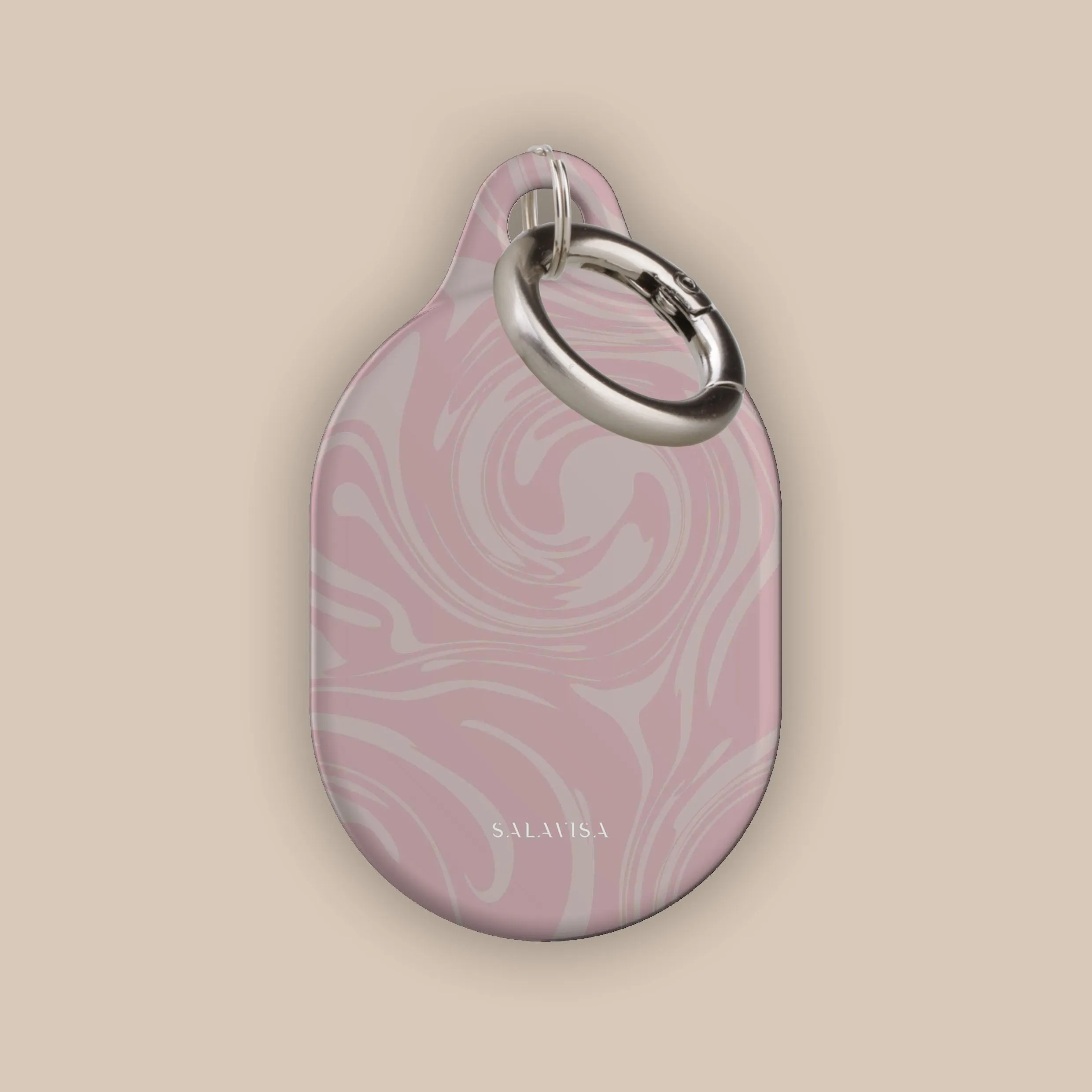 Hot Deal Pink Swirl AirTag Holder  Last Few Pieces!