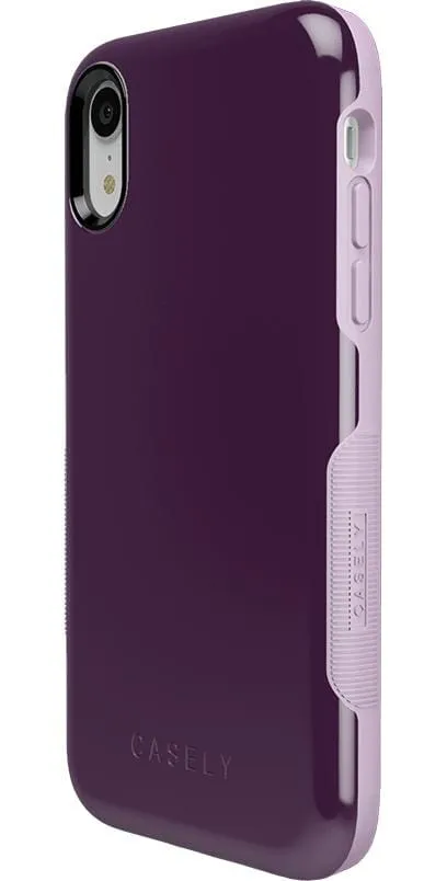 Hot Deal Plum Purple on Light Purple | Ultra-Protective Bold Case  Going Fast!