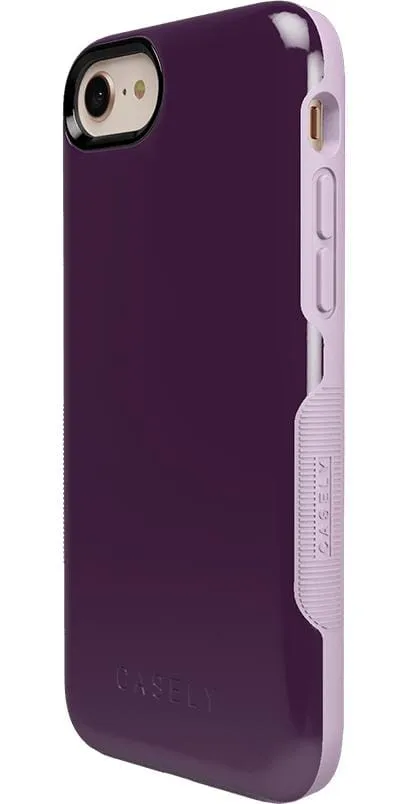 Hot Deal Plum Purple on Light Purple | Ultra-Protective Bold Case  Going Fast!