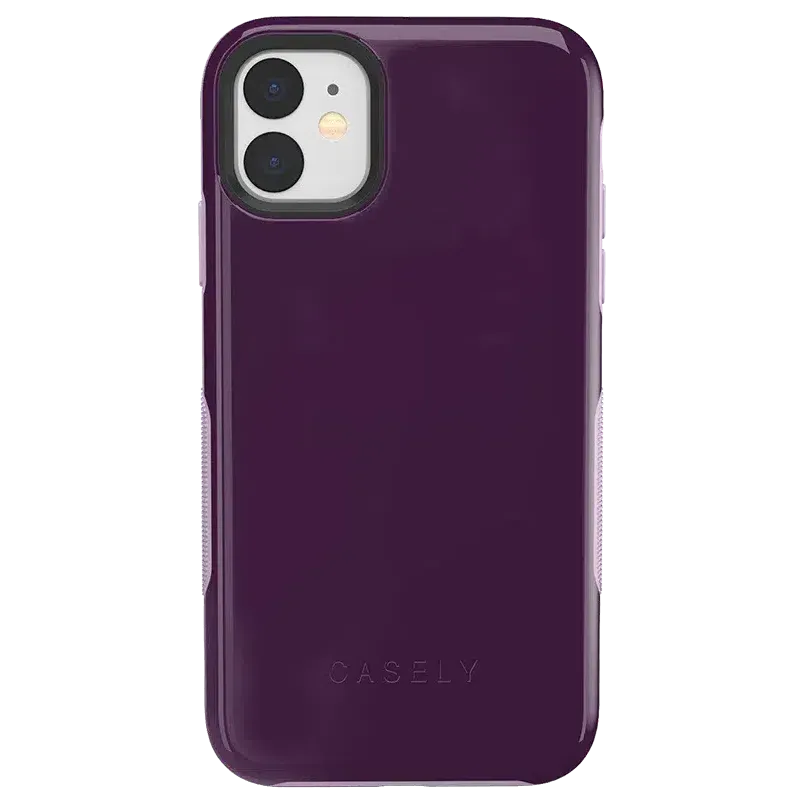 Hot Deal Plum Purple on Light Purple | Ultra-Protective Bold Case  Going Fast!