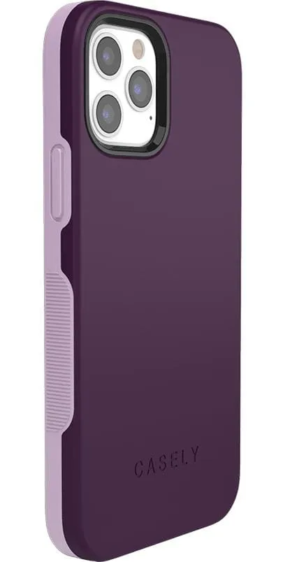 Hot Deal Plum Purple on Light Purple | Ultra-Protective Bold Case  Going Fast!