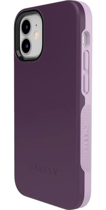 Hot Deal Plum Purple on Light Purple | Ultra-Protective Bold Case  Going Fast!