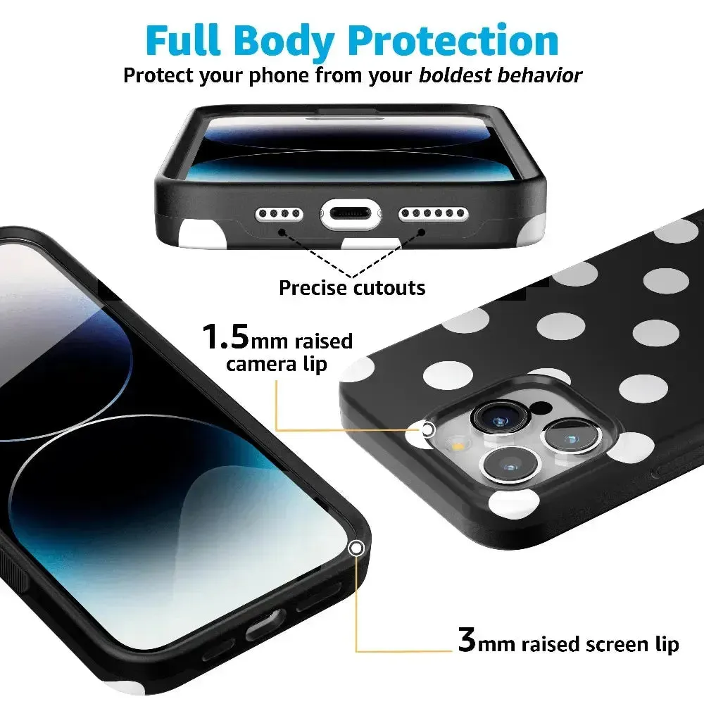 Hot Deal Polka Dots | High Contrast Design Case  Today Only!
