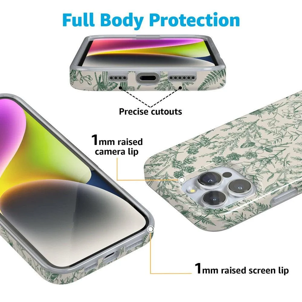 Hot Deal Sage Garden | Green Floral Case  Going Fast!