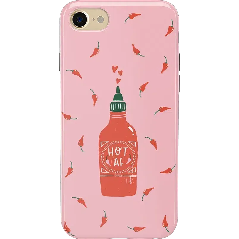 Hot Deal Spicy AF | Pink Chili Hot Sauce Case  Dont Miss Out!