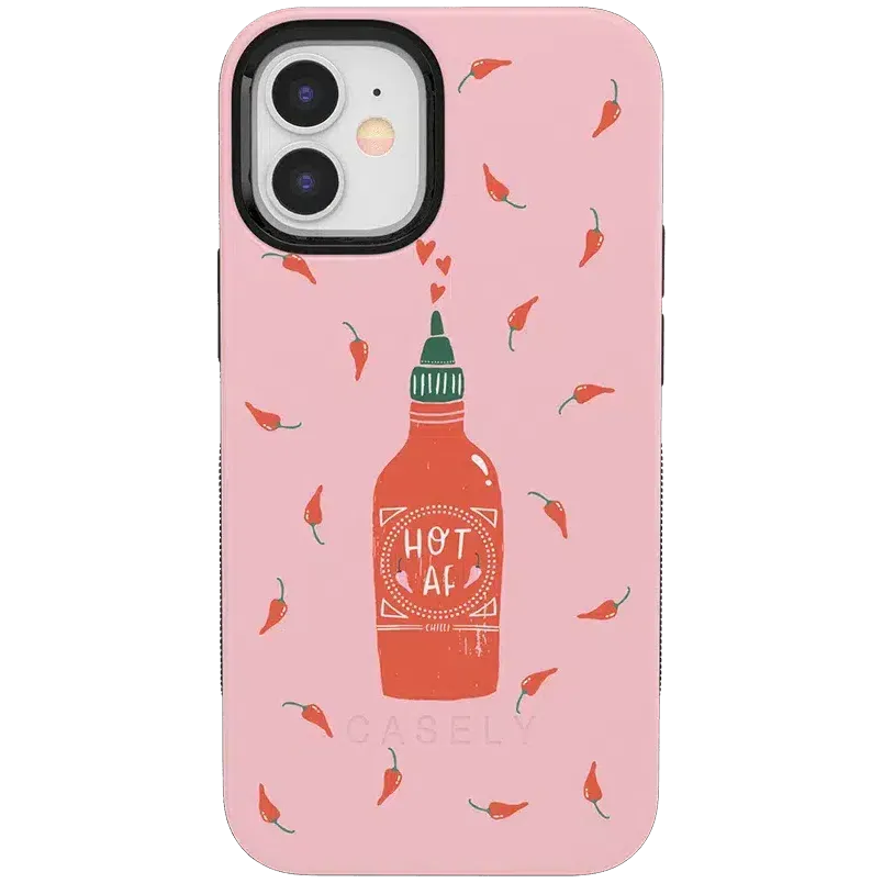 Hot Deal Spicy AF | Pink Chili Hot Sauce Case  Dont Miss Out!