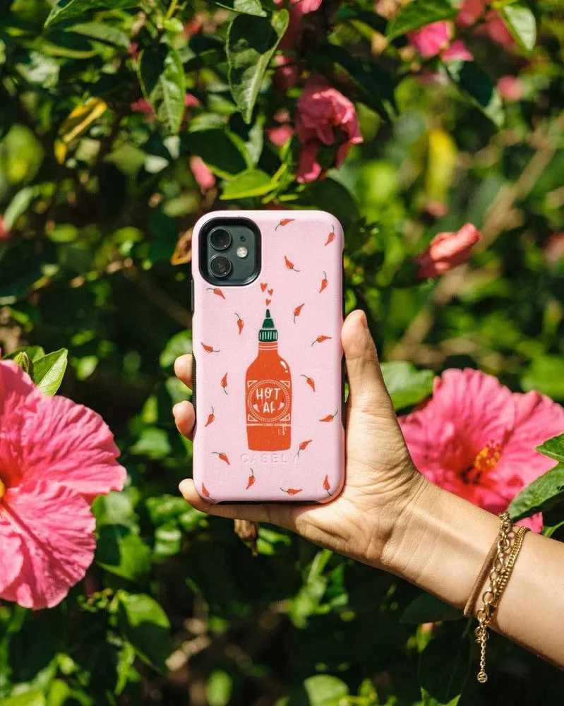Hot Deal Spicy AF | Pink Chili Hot Sauce Case  Dont Miss Out!