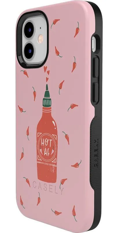 Hot Deal Spicy AF | Pink Chili Hot Sauce Case  Dont Miss Out!