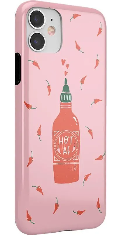 Hot Deal Spicy AF | Pink Chili Hot Sauce Case  Dont Miss Out!