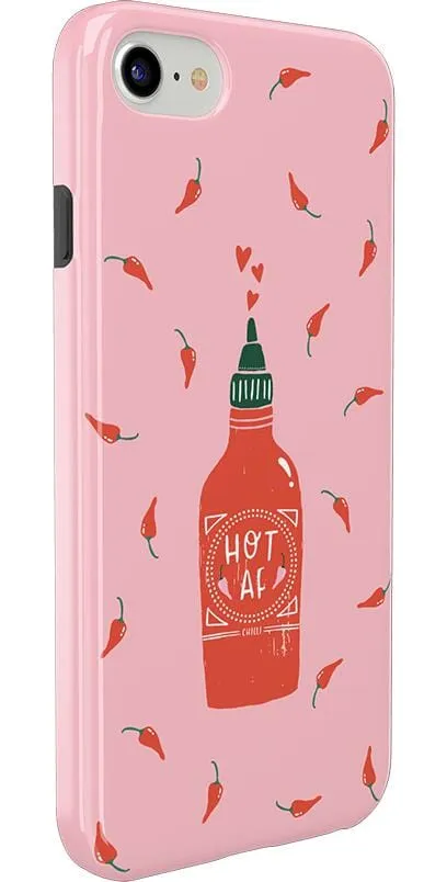 Hot Deal Spicy AF | Pink Chili Hot Sauce Case  Dont Miss Out!
