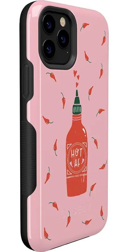 Hot Deal Spicy AF | Pink Chili Hot Sauce Case  Dont Miss Out!