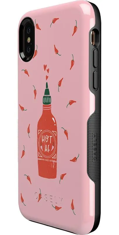 Hot Deal Spicy AF | Pink Chili Hot Sauce Case  Dont Miss Out!