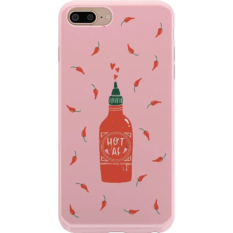 Hot Deal Spicy AF | Pink Chili Hot Sauce Case  Dont Miss Out!