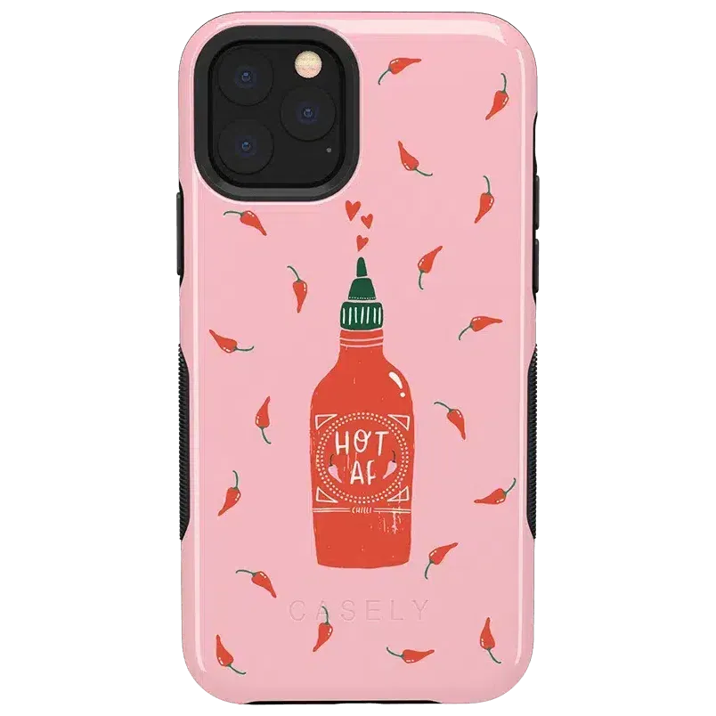 Hot Deal Spicy AF | Pink Chili Hot Sauce Case  Dont Miss Out!