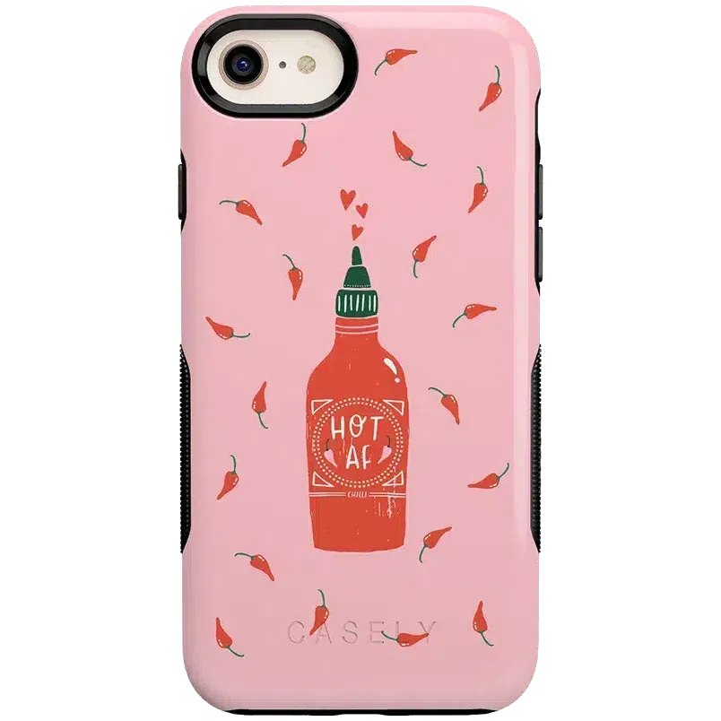 Hot Deal Spicy AF | Pink Chili Hot Sauce Case  Dont Miss Out!