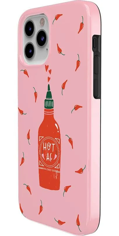Hot Deal Spicy AF | Pink Chili Hot Sauce Case  Dont Miss Out!