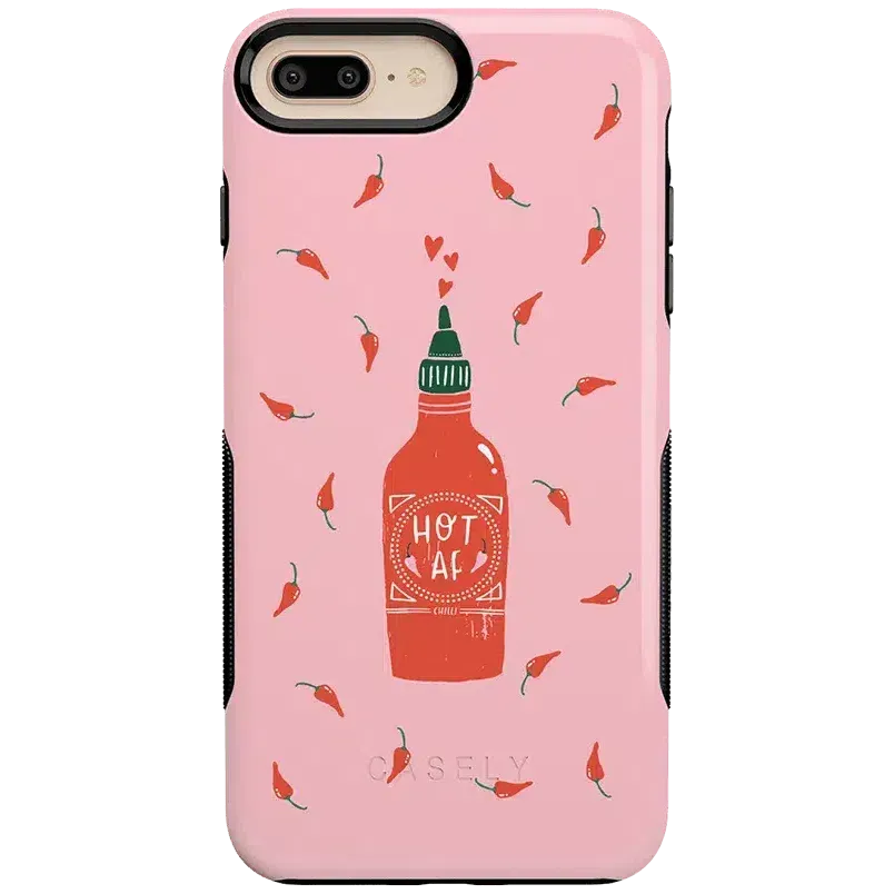 Hot Deal Spicy AF | Pink Chili Hot Sauce Case  Dont Miss Out!