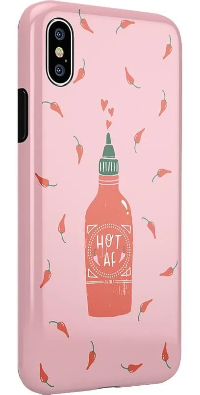Hot Deal Spicy AF | Pink Chili Hot Sauce Case  Dont Miss Out!