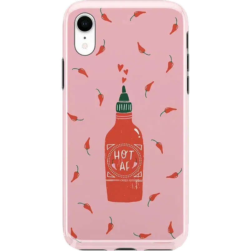 Hot Deal Spicy AF | Pink Chili Hot Sauce Case  Dont Miss Out!