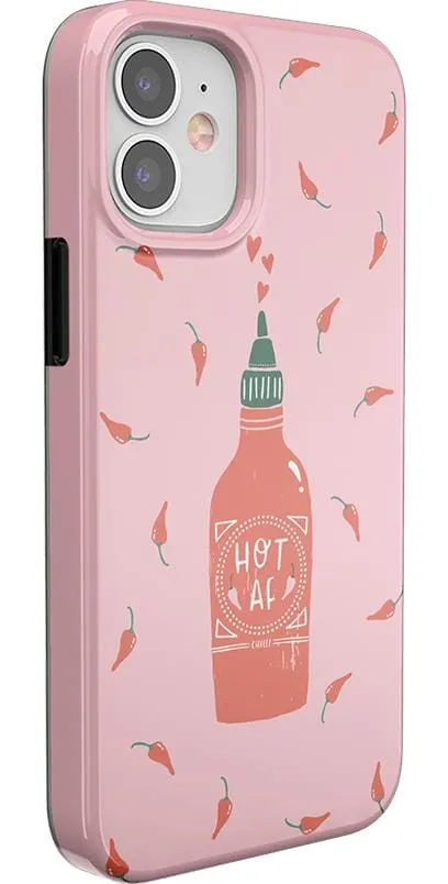 Hot Deal Spicy AF | Pink Chili Hot Sauce Case  Dont Miss Out!