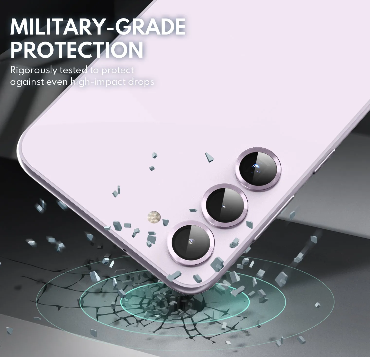 Hot Deal Tempered Glass Camera Lens Protector for Galaxy S23/S23 Plus-Rose Gold  Almost Sold Out!