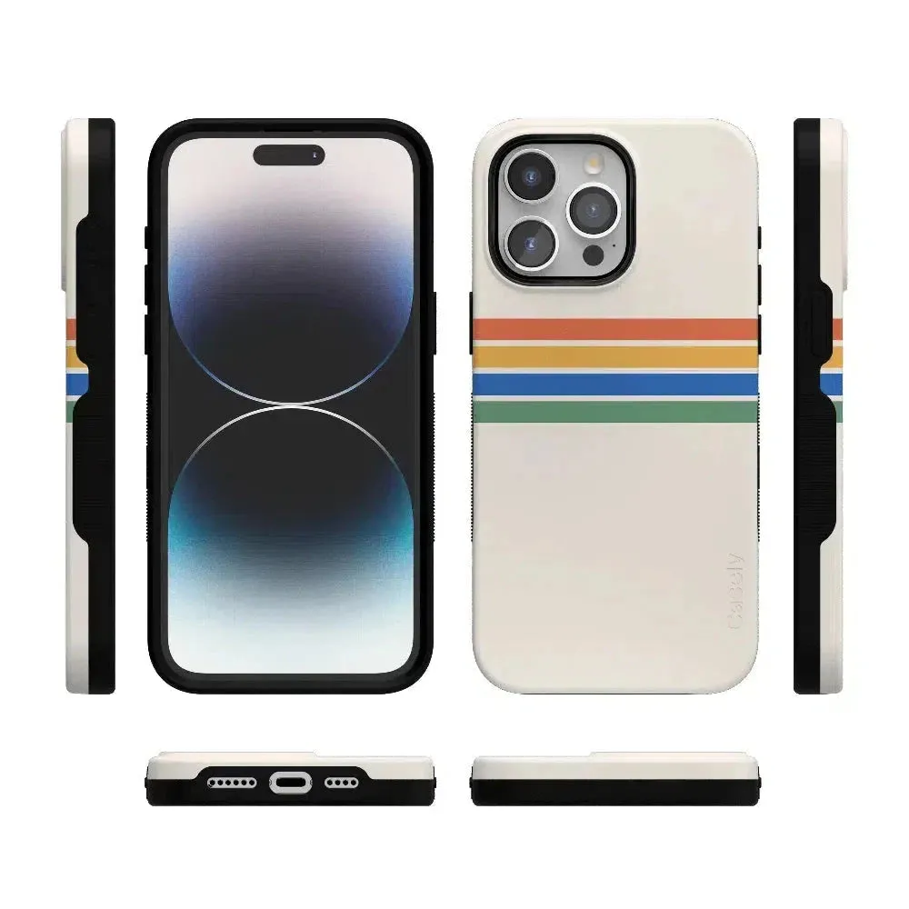 Hot Deal Totally Groovy | Rainbow Stripes Color Block Case  Almost Gone!
