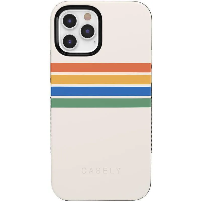 Hot Deal Totally Groovy | Rainbow Stripes Color Block Case  Almost Gone!