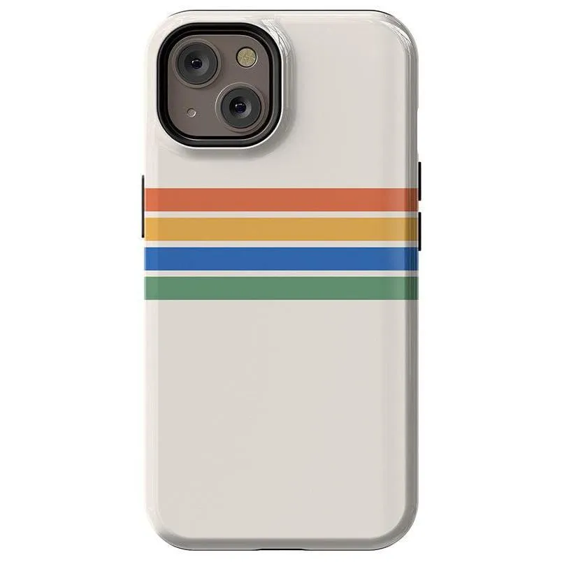 Hot Deal Totally Groovy | Rainbow Stripes Color Block Case  Almost Gone!