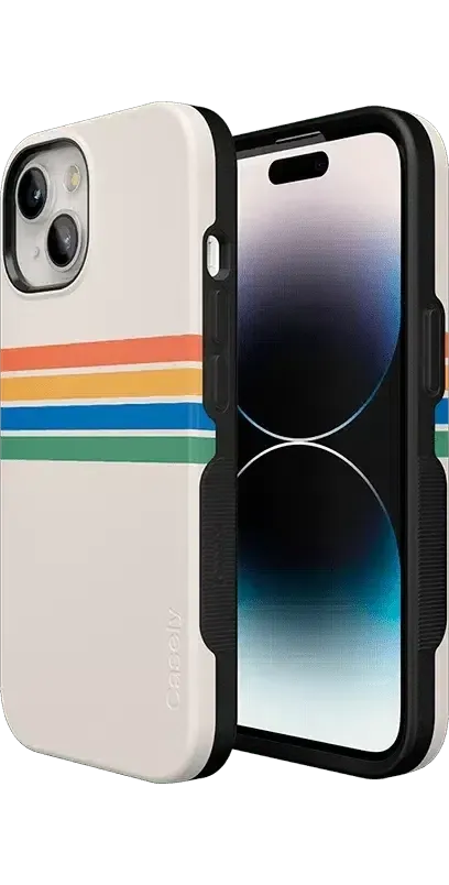 Hot Deal Totally Groovy | Rainbow Stripes Color Block Case  Almost Gone!