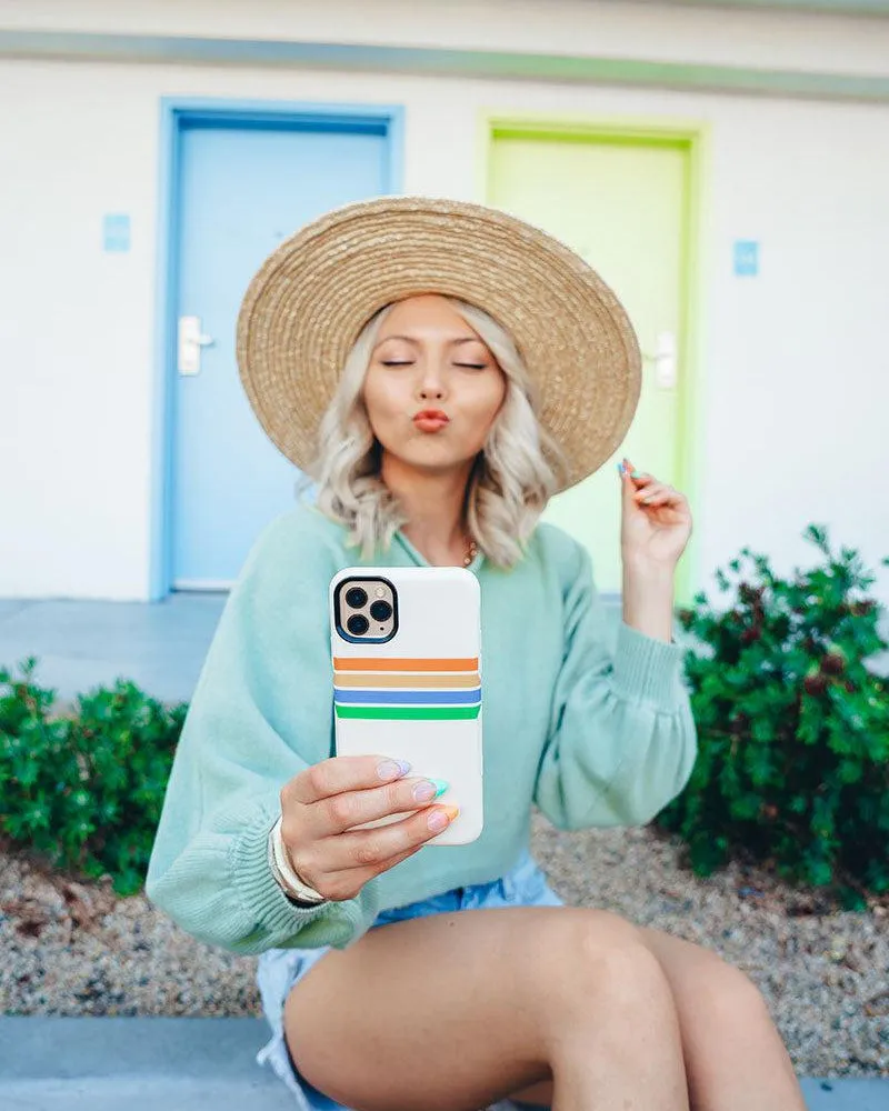 Hot Deal Totally Groovy | Rainbow Stripes Color Block Case  Almost Gone!