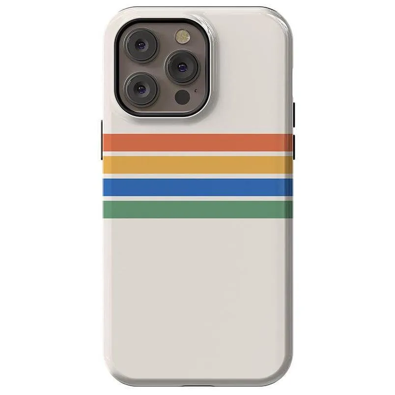 Hot Deal Totally Groovy | Rainbow Stripes Color Block Case  Almost Gone!
