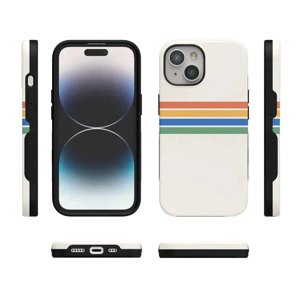 Hot Deal Totally Groovy | Rainbow Stripes Color Block Case  Almost Gone!