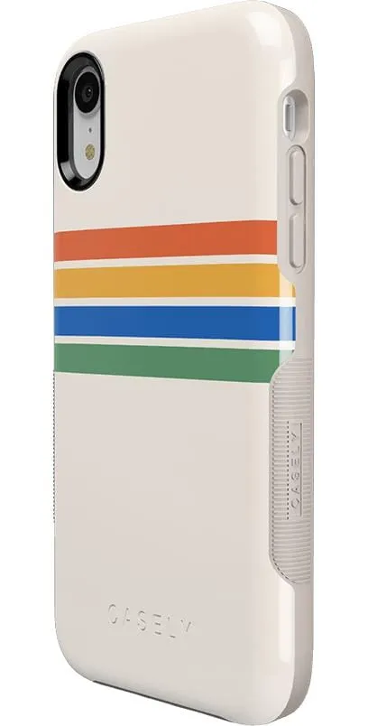 Hot Deal Totally Groovy | Rainbow Stripes Color Block Case  Almost Gone!