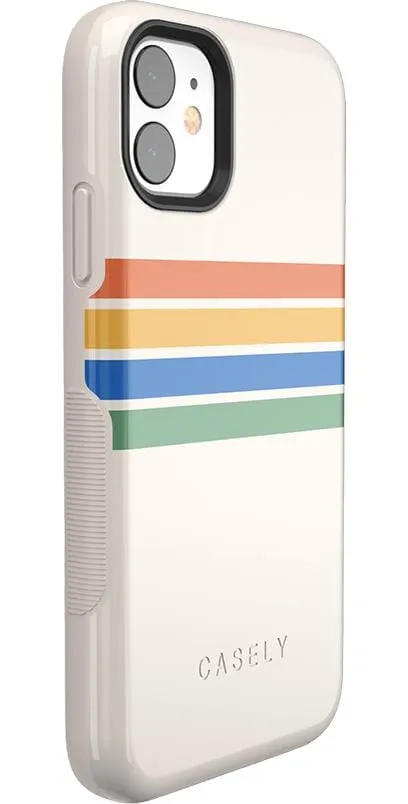 Hot Deal Totally Groovy | Rainbow Stripes Color Block Case  Almost Gone!