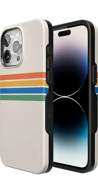 Hot Deal Totally Groovy | Rainbow Stripes Color Block Case  Almost Gone!