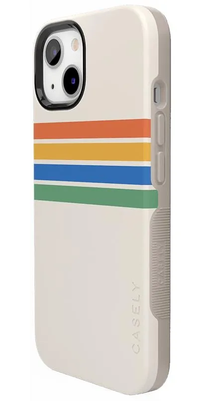 Hot Deal Totally Groovy | Rainbow Stripes Color Block Case  Almost Gone!