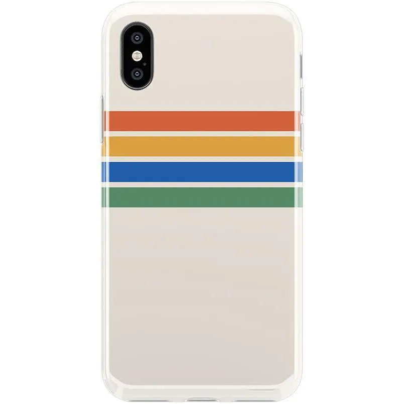 Hot Deal Totally Groovy | Rainbow Stripes Color Block Case  Almost Gone!